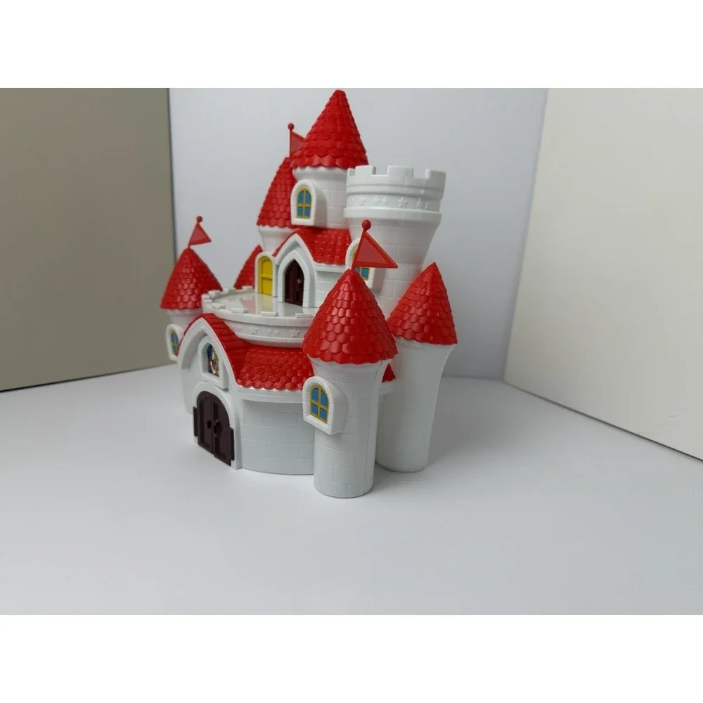 Super Mario Bros. With 3 Mario Figures With Princess Peach Castle Play Set